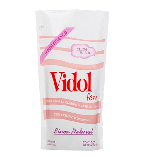 [VID583] Polvo de Fécula Vidol Fem x 250 grs. (Bolsa) VID583