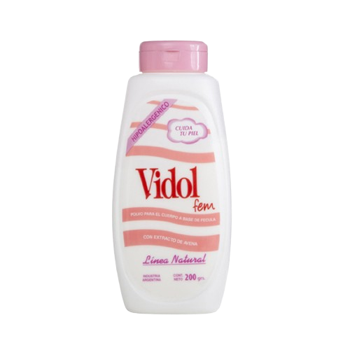 [VID584] Polvo de Fécula Vidol Fem x 200 grs. (Talquera) VID584
