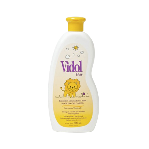 [VID603] Emulsión a Base de Oleo Calcáreo Vidol Bebé x 500 ml. VID603