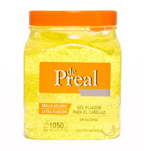 [VID536] Gel Fijador de Preal Brillo Mojado Frasco x 1050 grs. VID536