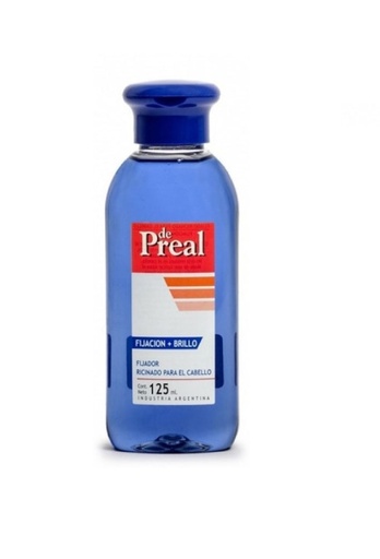 [VID531] Fijador Líquido Ricinado de Preal x 125 ml. (Azul) VID531