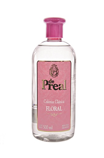 [VID564] Colonia Clásica de Preal PET x 500 ml. (Floral) VID564