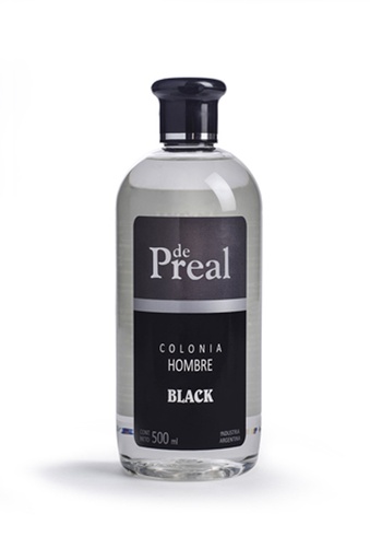 [VID566] Colonia de Preal PET x 500 ml. Hombre (Black) VID566