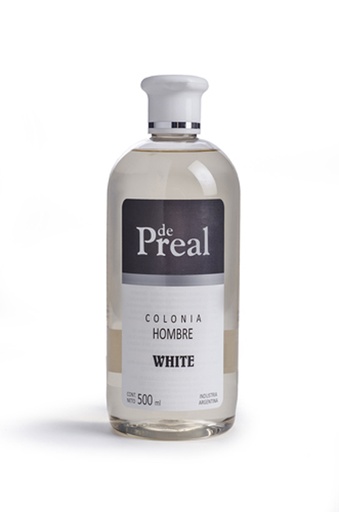 [VID567] Colonia de Preal PET x 500 ml. Hombre (White) VID567