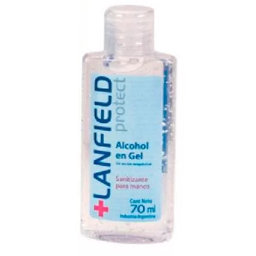 [VID700] Alcohol en gel Lanfield x 70 ml. (Frasco) VID700