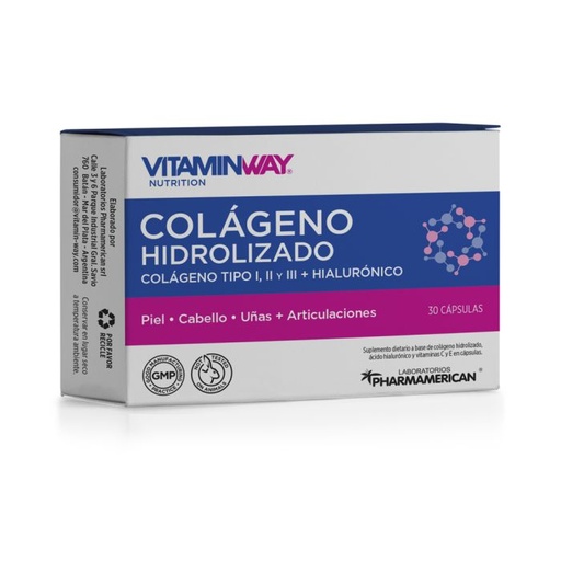 [AQ174] COLAGENO HIDROLIZADO Estuche x 30 cápsulas COLAGENO HIDROLIZADO Estuche x 30 cápsulas AQ174