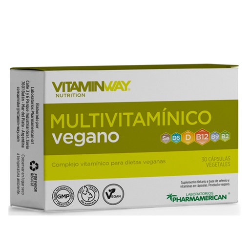 [AQ165] MULTIVITAMINICO VEGANO x 30 CAP. AQ165