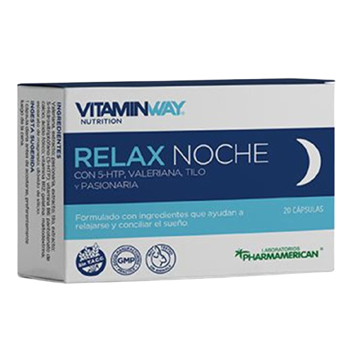 [AQ120] RELAX NOCHE VITAMIN WAY - Estuche x 20 cápsulas AQ120