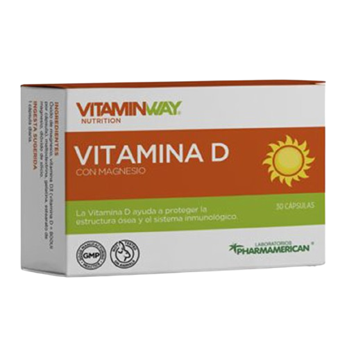 [AQ141] VITAMINA D- Estuche x 30 cápsulas AQ141