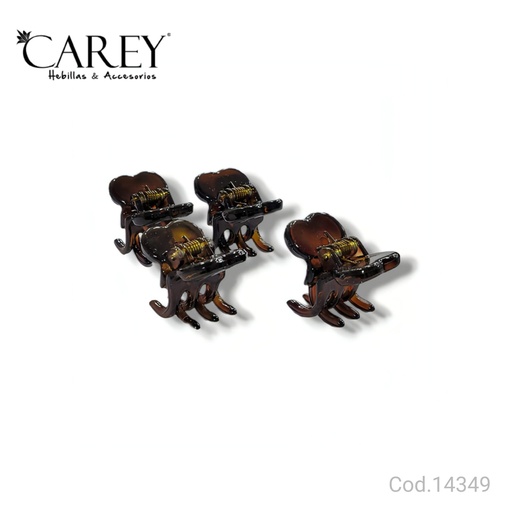 [SI14349] BROCHE CAREY X4   SI14349