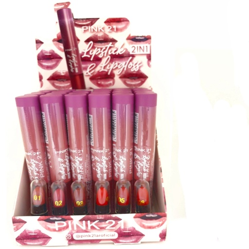 [PK6361] BRILLO + LÁPIZ LABIAL                                PK6361