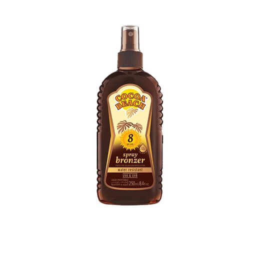 [AG366] Aceite Bronceador FP8 250ml Spray Cocoa Beach AG366 4867618