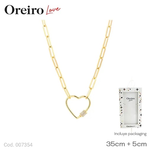 [AC7354] COLLAR ACERO OREIRO  AC7354