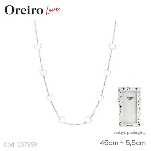 [AC7359] COLLAR ACERO OREIRO  AC7359