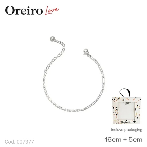 [AC7377] PULSERA ACERO OREIRO                            AC7377  