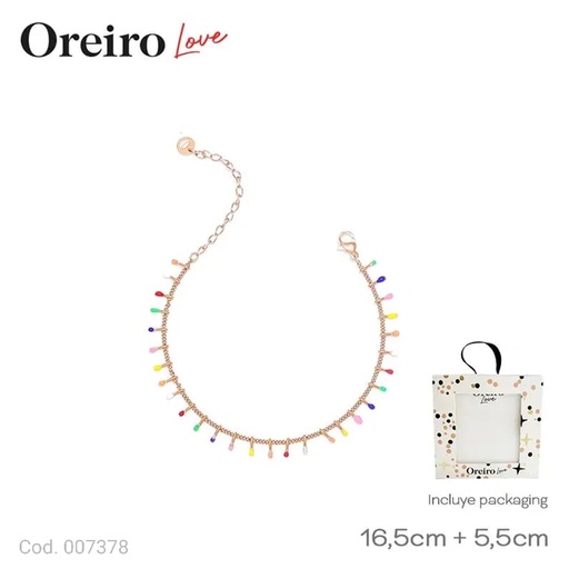 [AC7378] PULSERA ACERO OREIRO                            AC7378