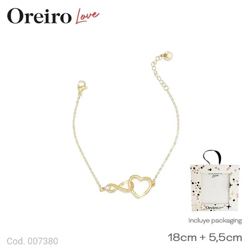 [AC7380] PULSERA ACERO OREIRO               AC7380               