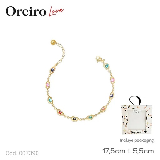 [AC7390] PULSERA ACERO OREIRO       AC7390                       