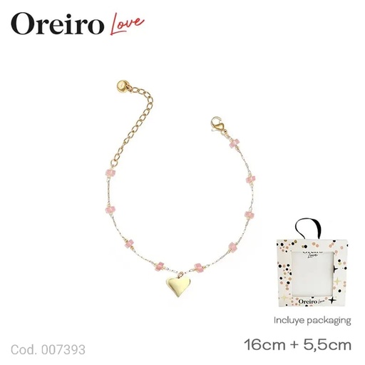 [AC7393] PULSERA ACERO OREIRO      AC7393                        