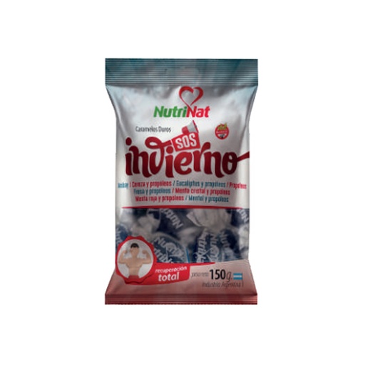 [NU1134] Caramelos Mix sos invierno  Bolsa de 8 paquetitos  x 150 grs.