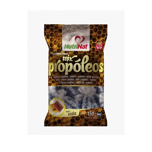 [NU1139] Caramelos Mix propòleos  Bolsa de 8 paquetitos  x 150 grs.