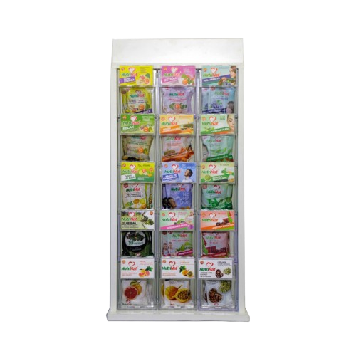 [NU1679] EXHIBIDOR CARAMELOS NUTRINAT X 15 MÓDULOS (CON CARGA) NU1679