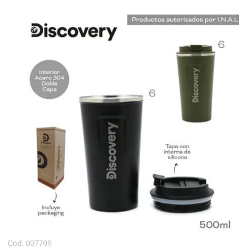 [BO7709] VASO TERMICO DISCOVERY  BO7709                            