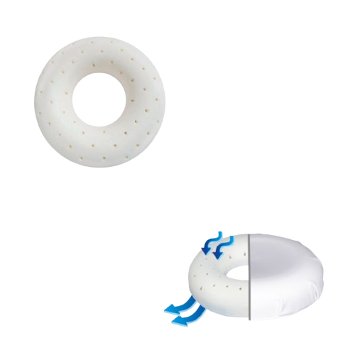 [BIO14] Asiento Ergo Dona Aireada Con Funda VISCOELASTICO 36 x 8 cm   BIO14
