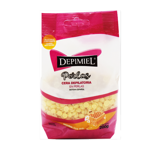 [DP1-112]  CERA EN PERLAS NATURAL   200 grs. DP1-112