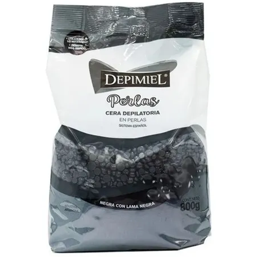 [DP1-138]  CERA EN PERLAS NEGRA 800 grs. DP1-138