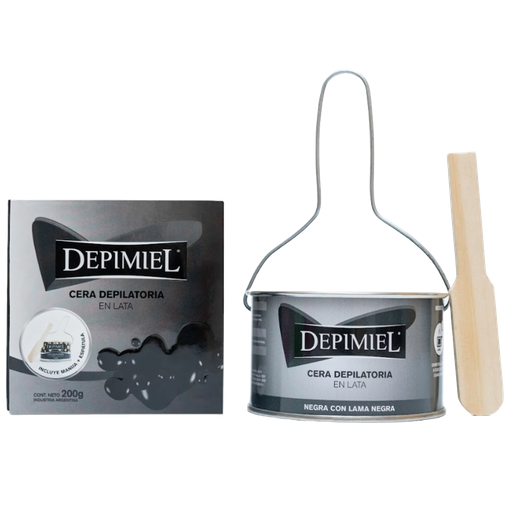[DP1-137]  CERA EN LATA NEGRA CON ESTUCHE  200 grs. DP1-137