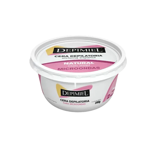 [DP1-147]  CERA EN POTE PARA MICROONDAS NATURAL   200 grs. DP1-147
