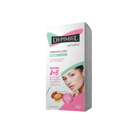 [DP1-394]  CREMA DEPILATORIA PARA EL ROSTRO (A + B)   45 grs. DP1-394