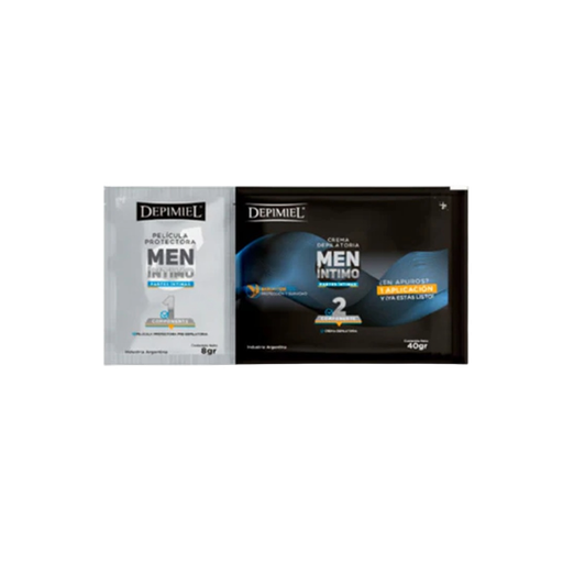 [DP1-387] CREMA DEPILATORIA MEN ÍNTIMO EN SACHET 48 grs. DP1-387