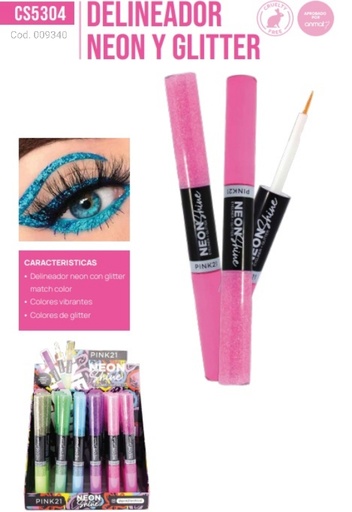[PK9340] DELINEADOR NEON Y GLITTER PK9340
